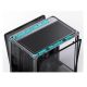 10. Jonsbo X400 PC-Gehäuse, Midi-Tower, ATX, Tempered Glass - grau