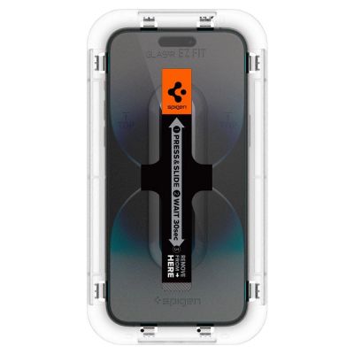 5. Szkło hartowane Spigen Glas.tR EZ Fit na iPhone 14 Pro Max - 2 szt.