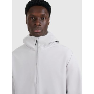 3. Kurtka softshell wiatroodporna membrana 5000 męska 4F 4FWAW25TSOFM362-27S