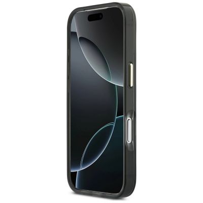 5. Etui Guess IML 4G Script Metal na iPhone 17 Pro - czarne