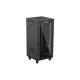 3. LANBERG SZAFA INSTALACYJNA RACK STOJĄCA 19" 24U 600X600 CZARNA DRZWI PRZESZKLONE LCD (FLAT PACK) V2