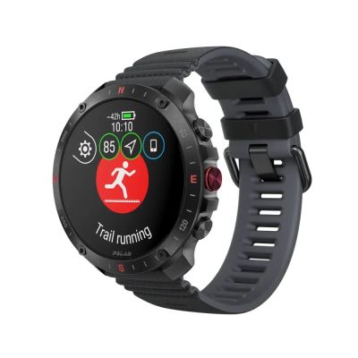 3. Polar Grit X2 Pro 3,53 cm (1.39") AMOLED 48.6 mm Cyfrowy 454 x 454 px Ekran dotykowy Czarny GPS