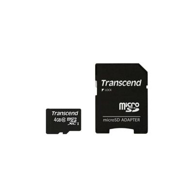 2. SD microSD Card   4GB Transcend SDHC Class10 w/adapter