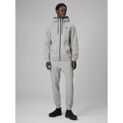 4. Bluza dresowa regular z kapturem męska 4F 4FRMM00TSWSM3058-27M