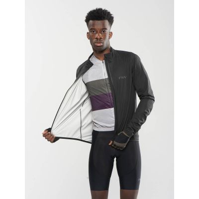 6. Kurtka rowerowa NORTHWAVE Rainskin Shield 2 Jacket ciemny szary