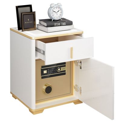 7. Extralink LOCKSTAR SEJF ELEKTRONICZNY, SZAFKA NOCNA Z LADOWANIEM INDUKCYJNYM