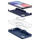 2. Etui Spigen Silicone Fit Mag z MagSafe na iPhone 14 Plus - niebieskie