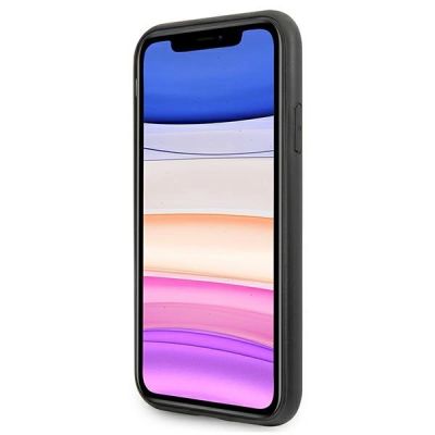 7. Etui Guess 4G Triangle Collection na iPhone 11 6,1" / Xr 6,1" - brązowe