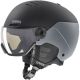 Kask narciarski UVEX Wanted Visor pro V black matt