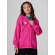 Bluza dresowa loose z kapturem dziewczęca 4F 4FJKAW26TSWSF3137-54S