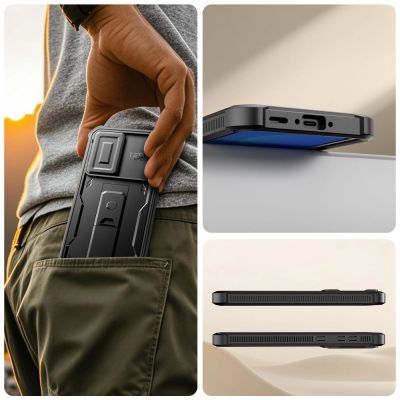 2. Etui Tech-Protect Kevlar Cam+ 2-Set na Samsung Galaxy A36 / A37 5G - czarne