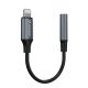 4. Adapter Wozinsky WALJ-01 Lightning - mini jack 3,5mm - czarny