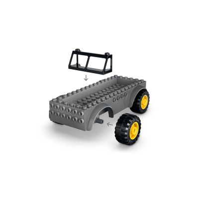 4. LEGO Jurassic World 77978 - Ciężarówka do transportu młodego tyranozaura