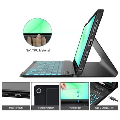 5. Etui Tech-Protect SC Pen na Samsung Galaxy Tab A9+ / A11+ Plus 11.0 X210 / X215 / X216 / X230 / X235 / X236 - czarne