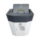 4. Niszczarka HP OneShred Auto 80CC HPN281780CCOF-05 rozdrabnianie krzyżowe 68dB 22cm Biała