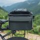 5. Torba rowerowa Rockbros A30 ROAD TO SKY składana na bagażnik 15-30 l - szara