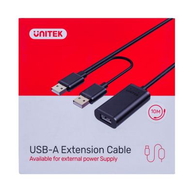 7. UNITEK WZMACNIACZ SYGNAŁU USB 2.0, 10M, PREMIUM