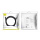 15. Kabel Baseus Cafule HDMI / HDMI 2.0 4K 60 Hz 3D 18 Gbps 2 m - czarny