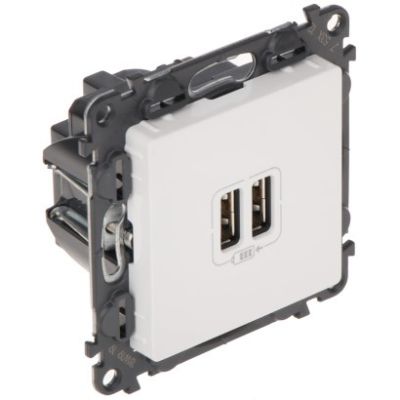 Gniazdo ładowania LE-753112 Valena Life 2 PORTY USB 2.4A/5V Legrand