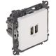 Gniazdo ładowania LE-753112 Valena Life 2 PORTY USB 2.4A/5V Legrand