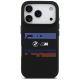 3. Etui BMW M Silicon Horizontal Line MagSafe na iPhone 17 Pro - czarne