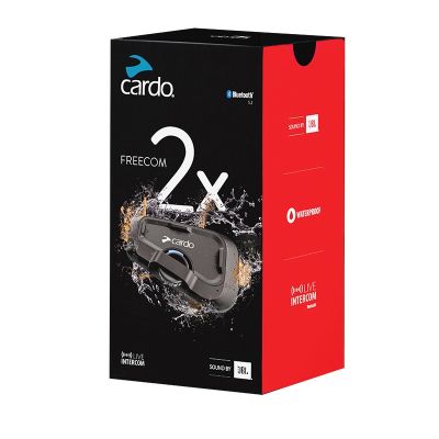 3. CARDO FREECOM 2X SINGLE - Interkom motocyklowy