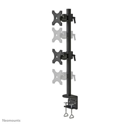 3. Neomounts FPMA-D700DV uchwyt / stojak do monitorów 68,6 cm (27") Czarny Biurko