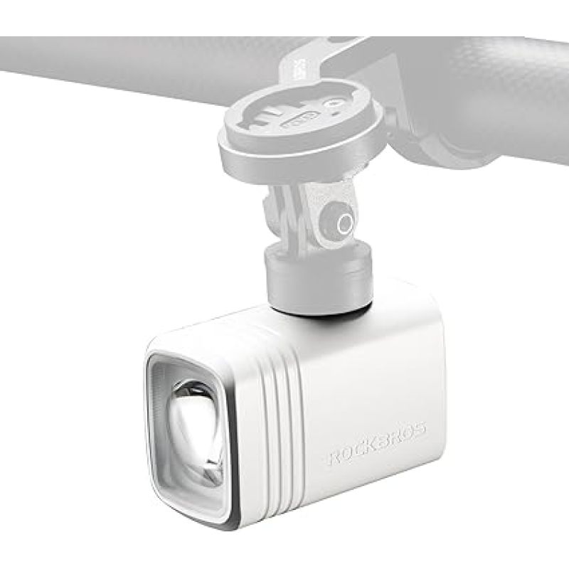 Rockbros lampka rowerowa przednia 1000LM biała