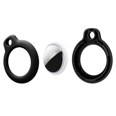 3. Etui Tech-Protect Rough 4-pack na Apple AirTag 1 / 2 - czarny