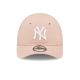 2. Czapka z daszkiem dziecięca New Era 9FORTY MLB NY New York Yankees Infant League Essential Różowa - 60298884