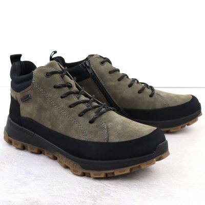 2. Wodoodporne trapery męskie khaki Rieker 35508-25