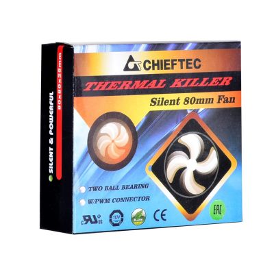4. Wentylator do obudowy Chieftec AF-0825PWM (80 mm; 2200 obr/min)