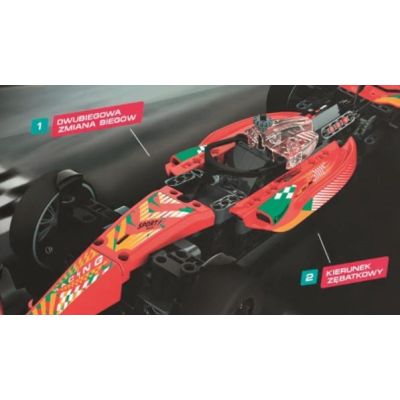 2. Clementoni Naukowa Zabawa - Laboratorium mechaniki: Samochód wyścigowy