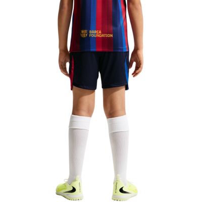 2. Spodenki dla dzieci Nike FC Barcelona 2026/27 Stadium Home granatowe II1719 498