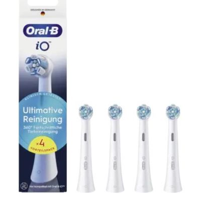 3. Oral-B 195027 koncówka do szczoteczki 4 szt. Biały