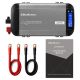10. Qoltec Przetwornica napięcia Pure Sine Wave | 12V na 230V | 1000/2000W | LCD | USB | USB-C | Kompatybilna z LiFePO4 GEL AGM
