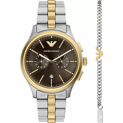 Zegarek Męski Emporio Armani Dario Chronograph AR80084SET + BOX