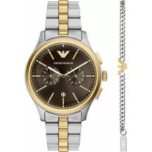 Zegarek Męski Emporio Armani Dario Chronograph AR80084SET + BOX