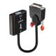 2. Lindy 38189 adapter kablowy 0,1 m DVI-D VGA (D-Sub) Czarny