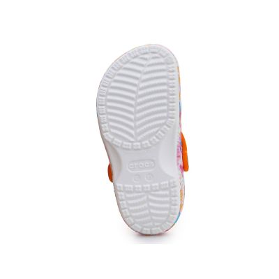 8. Klapki Crocs Classic Tie Dye Graphic Kids Clog W 206995-83B