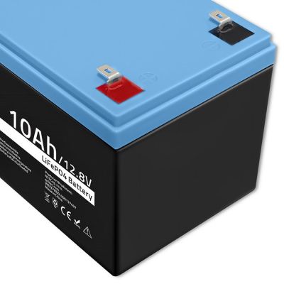 3. Qoltec 53713 Akumulator LiFePO4 Litowo-Żelazowo-Fosforanowy | 12.8V | 10Ah | 128Wh | BMS