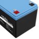 3. Qoltec 53713 Akumulator LiFePO4 Litowo-Żelazowo-Fosforanowy | 12.8V | 10Ah | 128Wh | BMS