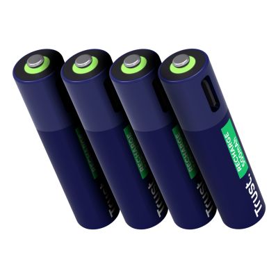 4. Baterie AAA Trust USB-C RECHARGEABLE BATTERIES 4P