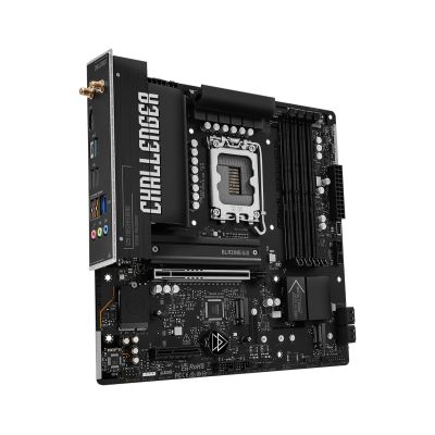 5. Asrock B860M Challenger WiFi Intel B860 LGA 1851 (Socket V1) micro ATX