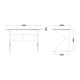 12. Biurko gamingowe Huzaro Hero 1.6 White