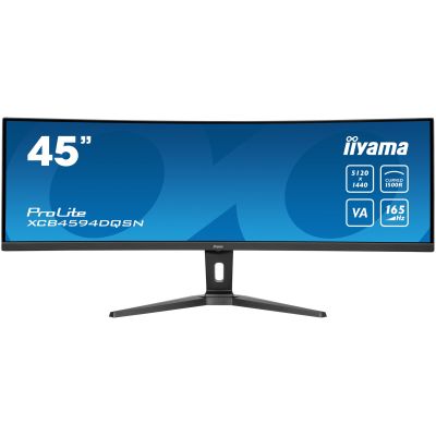 13. iiyama G-MASTER 45"LCD Curved Bus. UWQHD monitor komputerowy 114,3 cm (45") 5120 x 1440 px Dual QHD LED Czarny