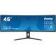 13. iiyama G-MASTER 45"LCD Curved Bus. UWQHD monitor komputerowy 114,3 cm (45") 5120 x 1440 px Dual QHD LED Czarny