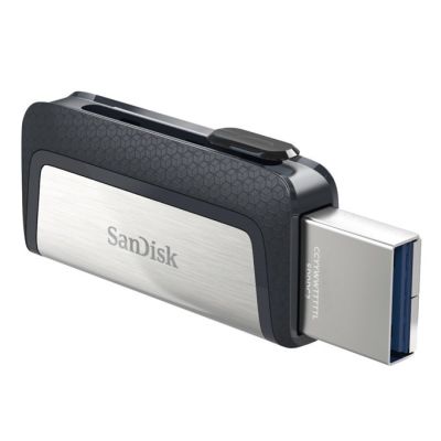 15. Pendrive SanDisk SDDDC2-064G-G46 (64GB; USB 3.1, USB-C; kolor czarny)