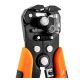 5. NEO TOOLS Automatyczny ściągacz izolacji 205 mm, czołowy + konektory 230 szt.