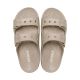 4. Klapki damskie Crocs Saturday Sandal beżowe 213586 214
